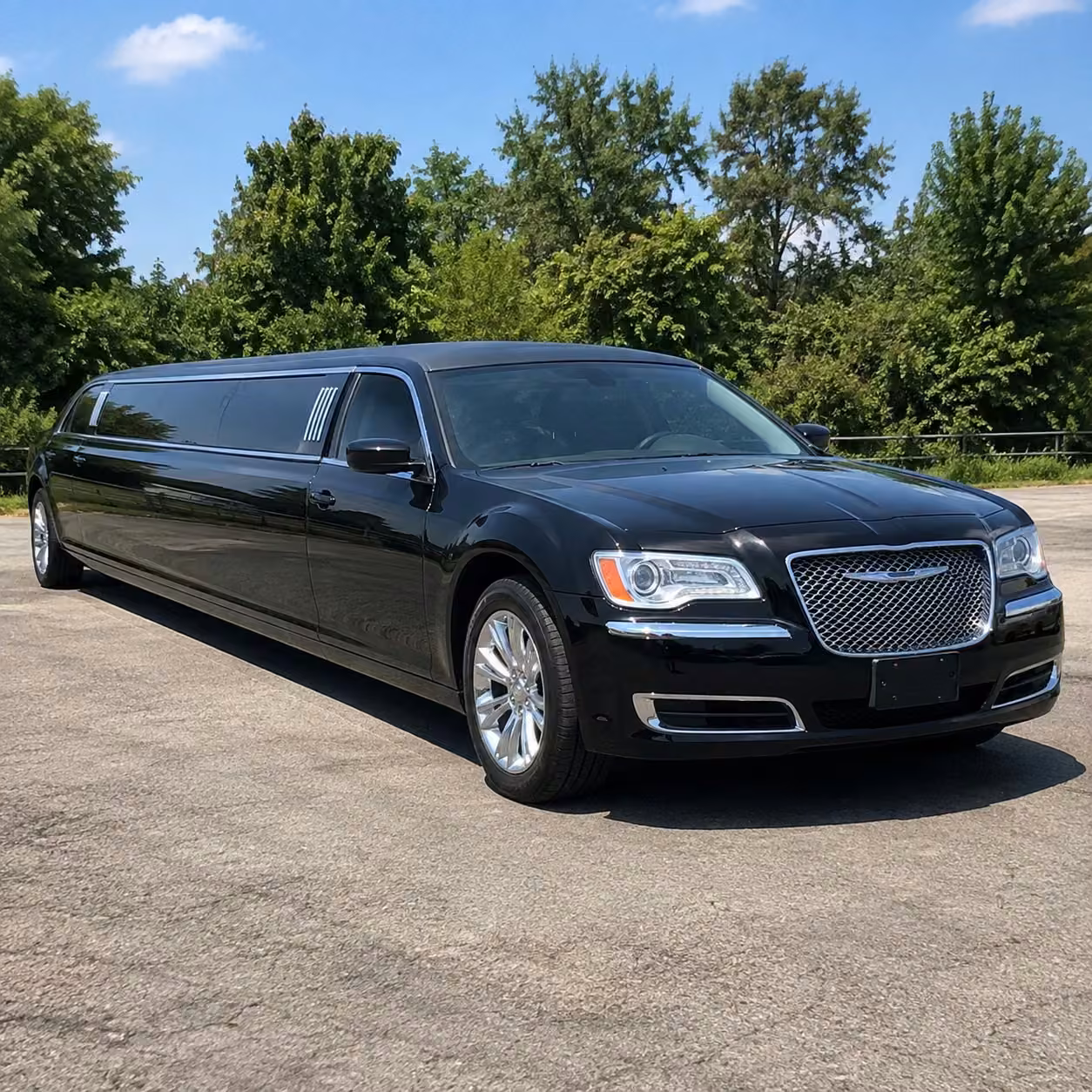 chrysler 300 limo exterior
