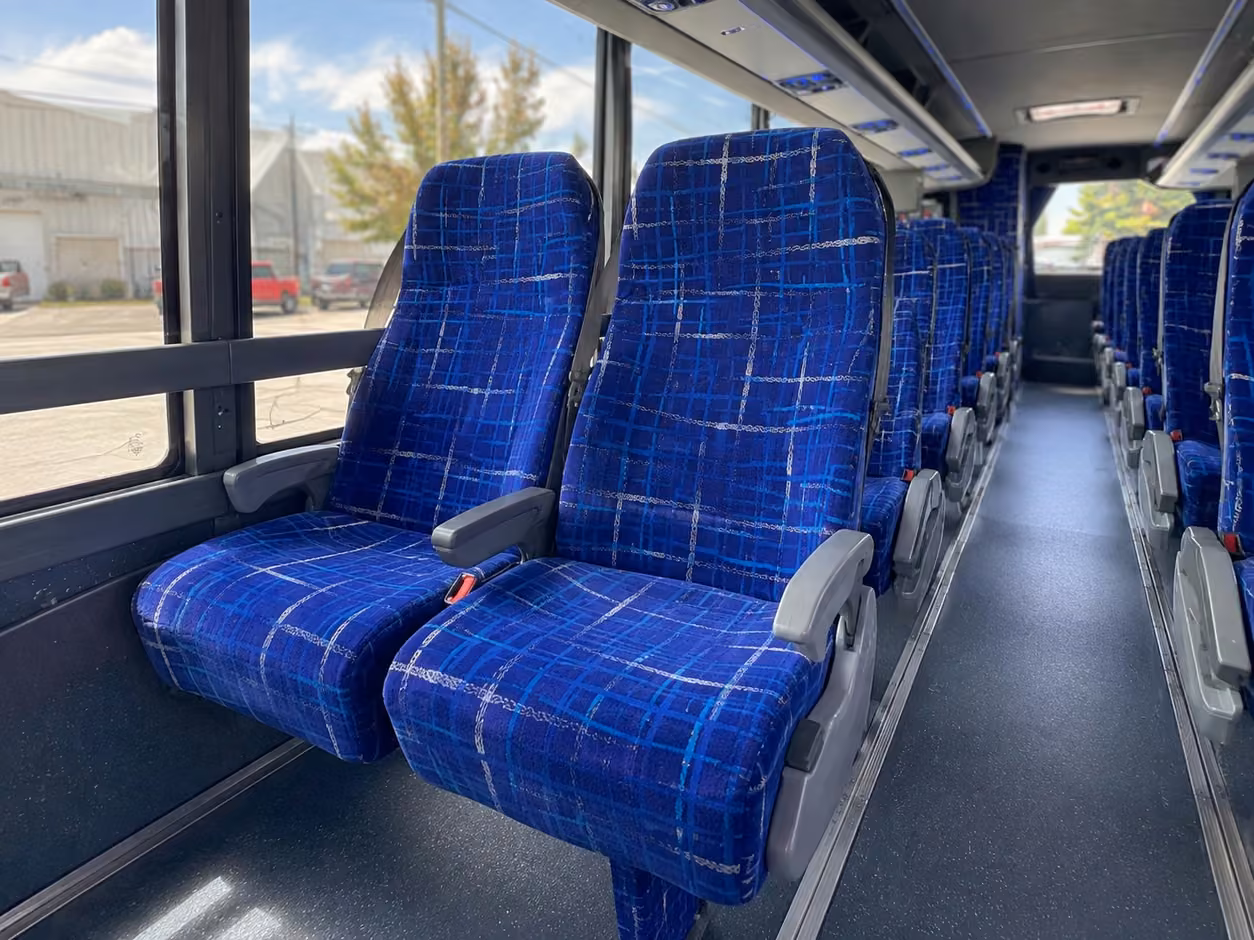 edison charter bus interior
