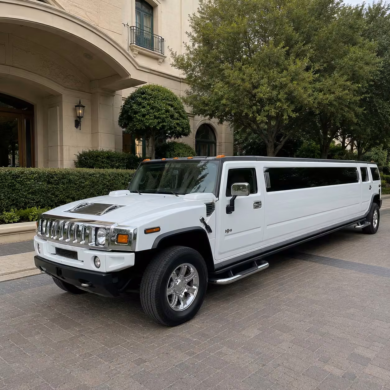 hummer limo exterior